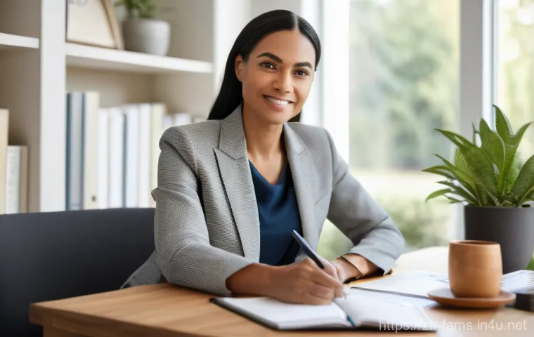 가족상담사 자격증 유지 요건 - Image Prompt 1: The Dedicated Learner**