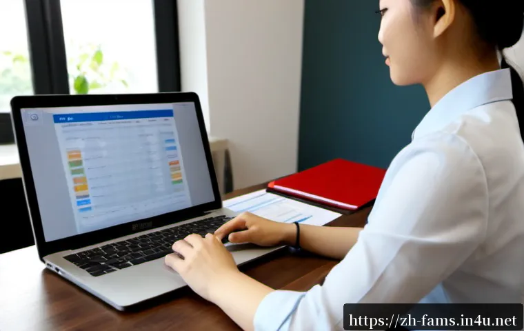가족상담사 채용 공고 분석과 면접 팁 - Photorealistic family counselor recruitment analysis scene, a professional Asian woman in business-c...